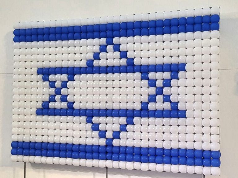 דגל ישראל מבלונים